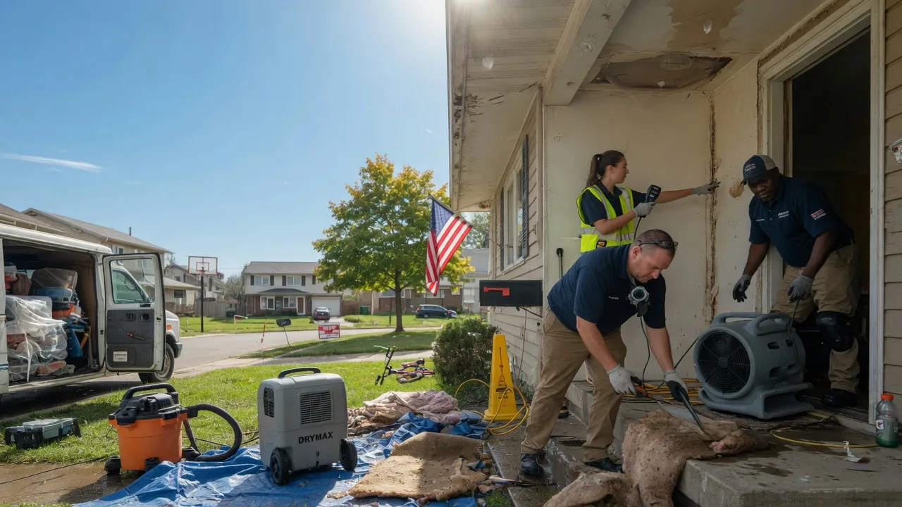 Water Damage Restoration in Sodus, MI near me